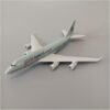 Qatar Airways Metal 16 cm b747 Airplane Model for office and home decoration Aircraft Models - Image 4