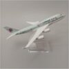 Qatar Airways Metal 16 cm b747 Airplane Model for office and home decoration Aircraft Models - Image 5