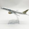 Gulf Air Boeing B787 Airplane Model - 16cm Metal Aircraft Replica for decoration - Image 5