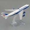 Transaero Boeing 747 1:400 Scale Metal Airplane Model (16cm/6.5 inches") - Russian Intercontinental" - Image 2