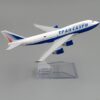 Transaero Boeing 747 1:400 Scale Metal Airplane Model (16cm/6.5 inches") - Russian Intercontinental" - Image 4