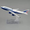 Transaero Boeing 747 1:400 Scale Metal Airplane Model (16cm/6.5 inches") - Russian Intercontinental" - Image 3