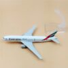 Emirates Boeing 777 Small Metal Airplane Model (16cm) aircraft model Airline Model for home office and home decoration - Image 2