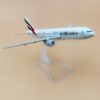 Emirates Boeing 777 Small Metal Airplane Model (16cm) aircraft model Airline Model for home office and home decoration - Image 3