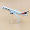 Emirates Boeing 777 Small Metal Airplane Model (16cm) aircraft model Airline Model for home office and home decoration - Image 5