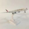 Emirates  b777 Airline Model 20 cm with wheels Metal Airplane Model for Home and office decoration Aircraft Models - Image 3